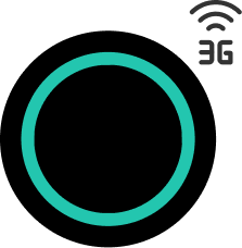 Ícone relógio 3G