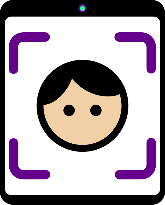Ícone reconhecimento facial