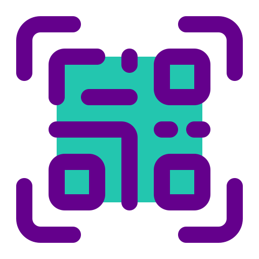 Ícone TiQR code