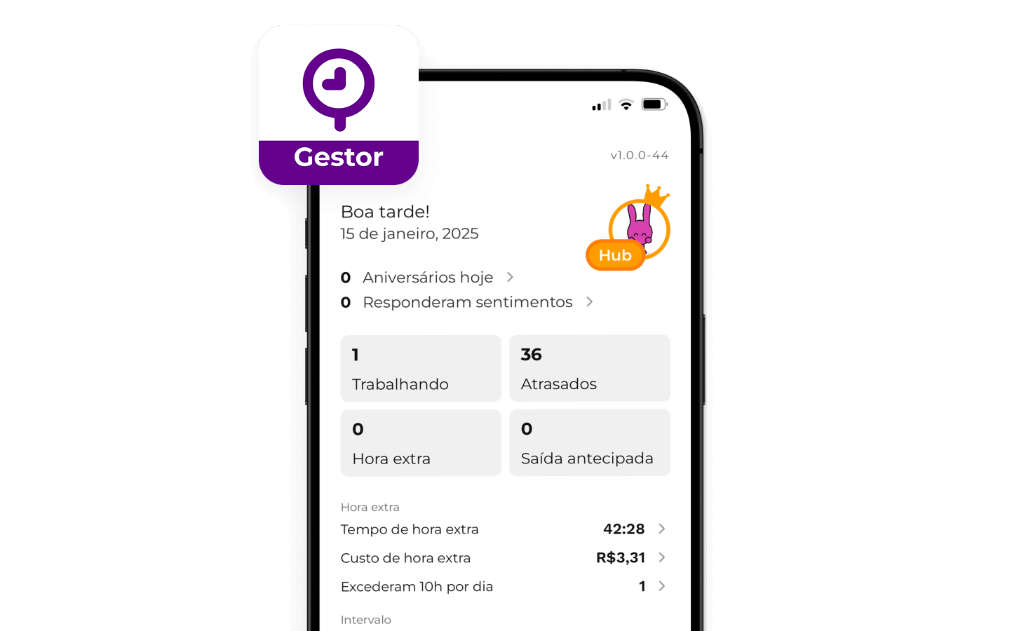 Aplicativo do gestor
