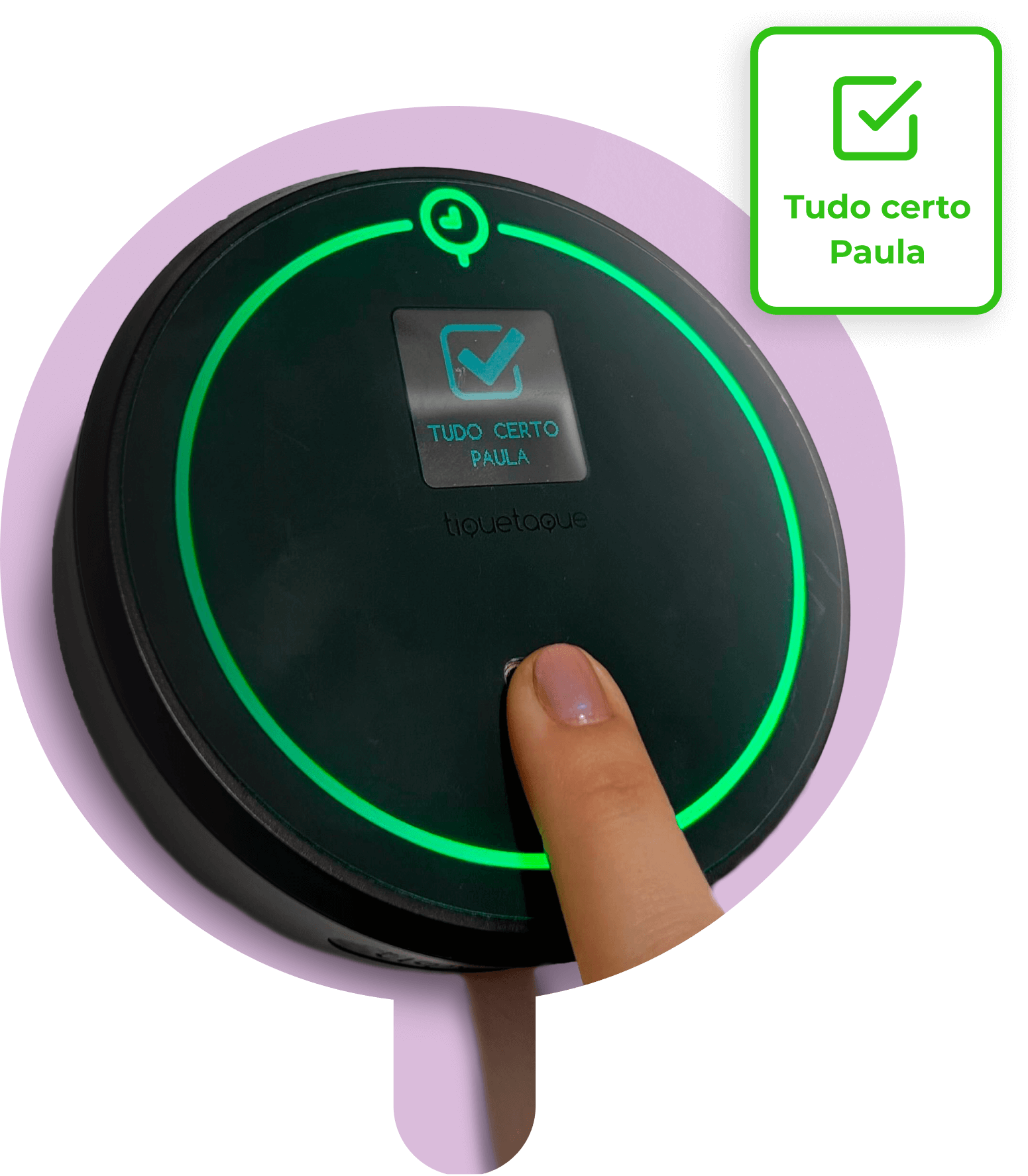 Registro de ponto com sucesso