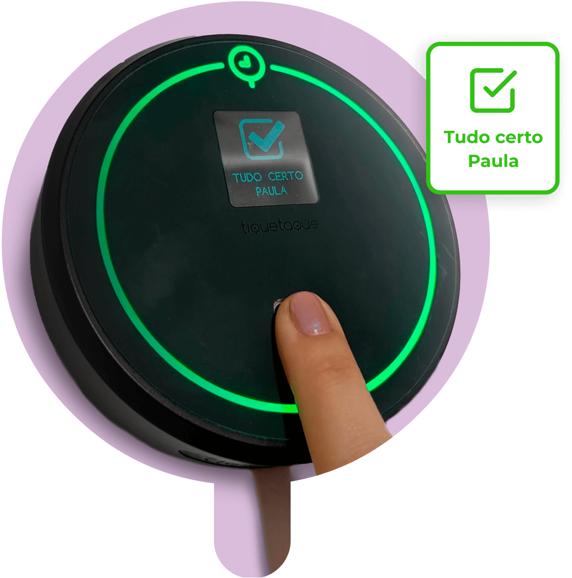 Registro de ponto com sucesso